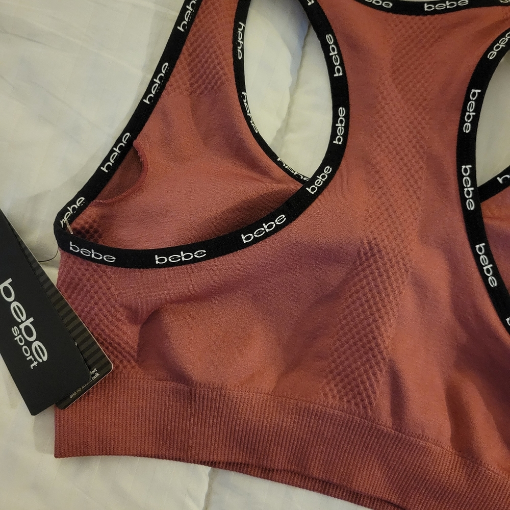 BEBE BRAND NEW SPORT BRA SIZE M - Picture 7 of 7